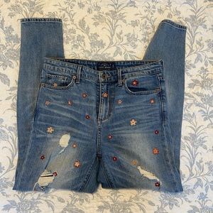 Embroidered Lucky Brand Jeans